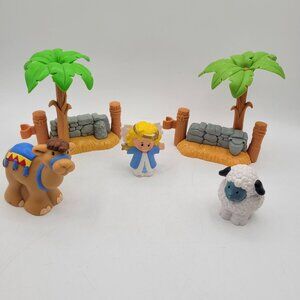 Fisher Price Little People Nativity Set Replacement - Angel Camel Lamb Trees